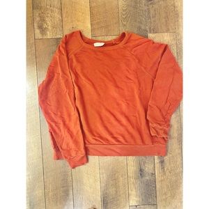 Universal Thread Burnt Orange Crewneck